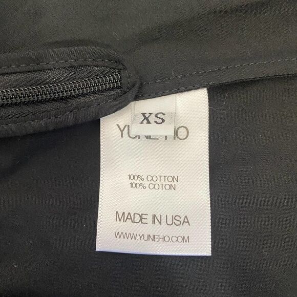 Yune ho asymmetrical ruffle top‎ black one shoulder XS - Picture 6 of 11